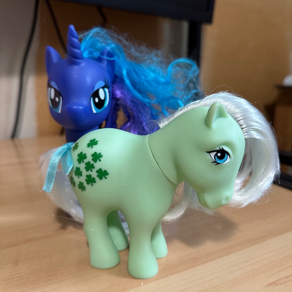 My Little Pony Princess Luna and Minty Figure Lot Hasbro Bridge Direct - Picture 1 of 7